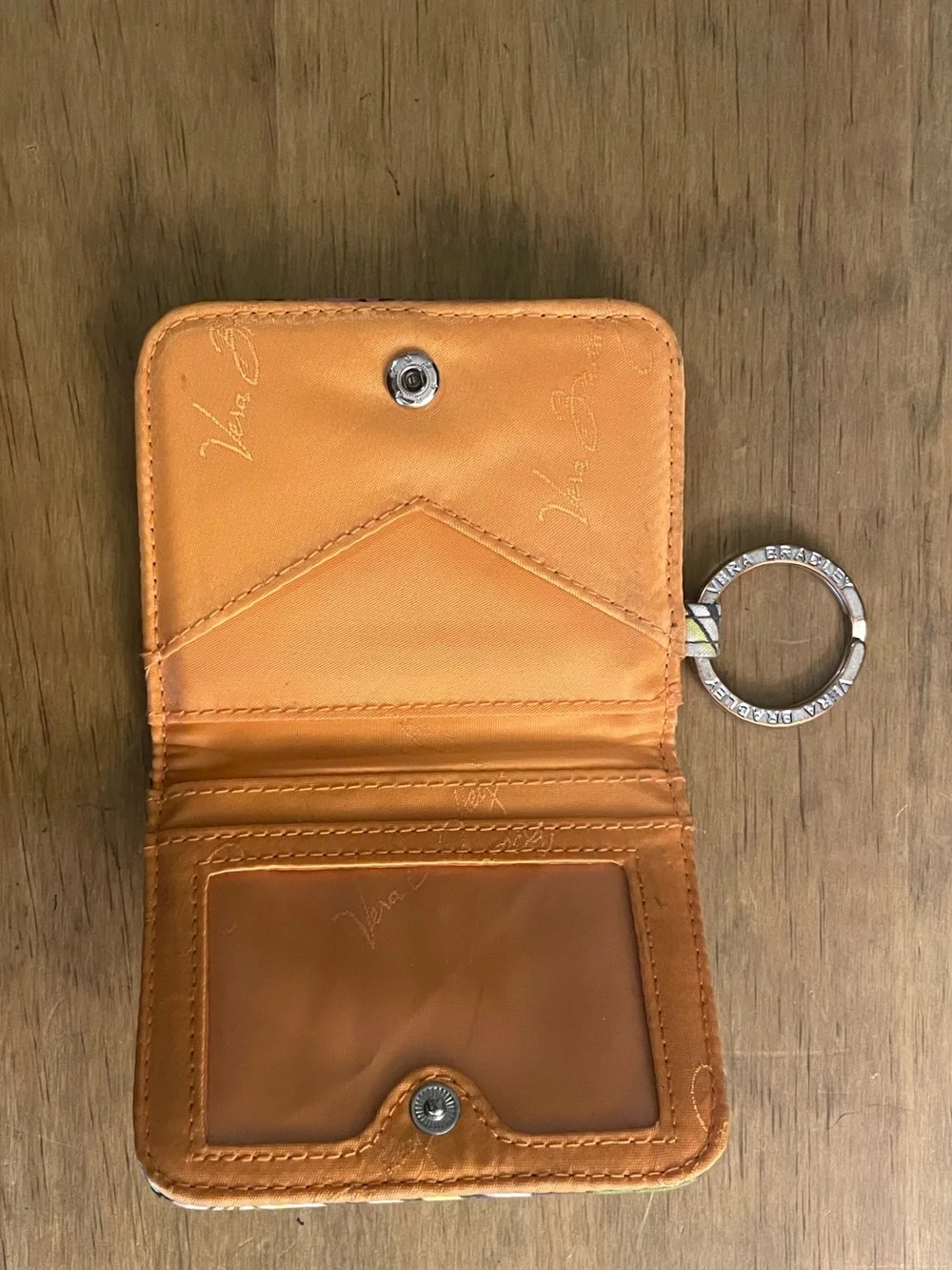 Vera Bradley Jazzy bloom small wallet  with Keyring